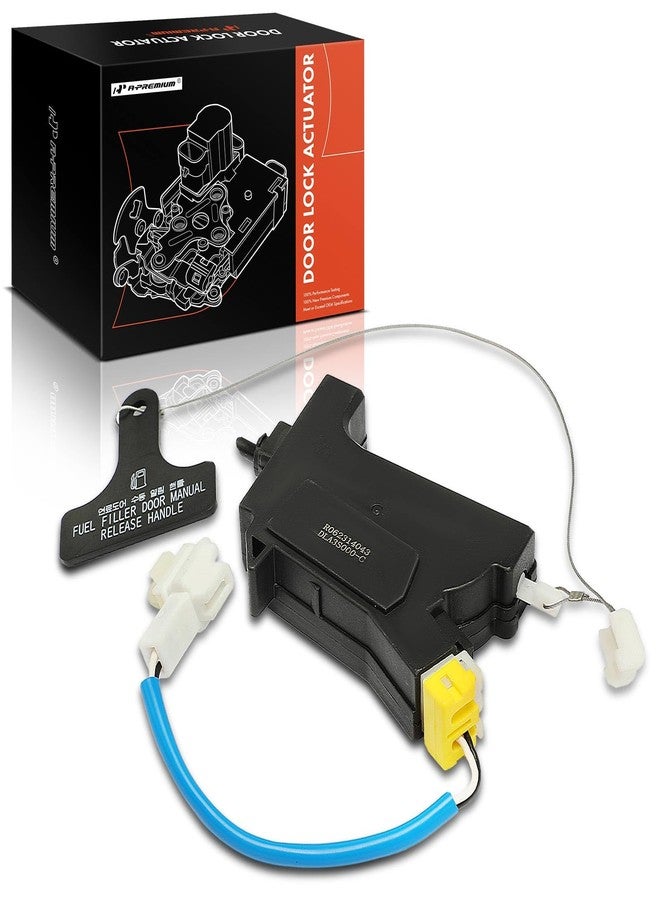 أ-بريميوم محرك قفل باب خزان الوقود من A-Premium متوافق مع سيارة هيونداي سوناتا سيدان موديلات 2011-2015، محرك قفل باب خزان الوقود، بديل للرقم SM2380 و815903S000 - Image 1